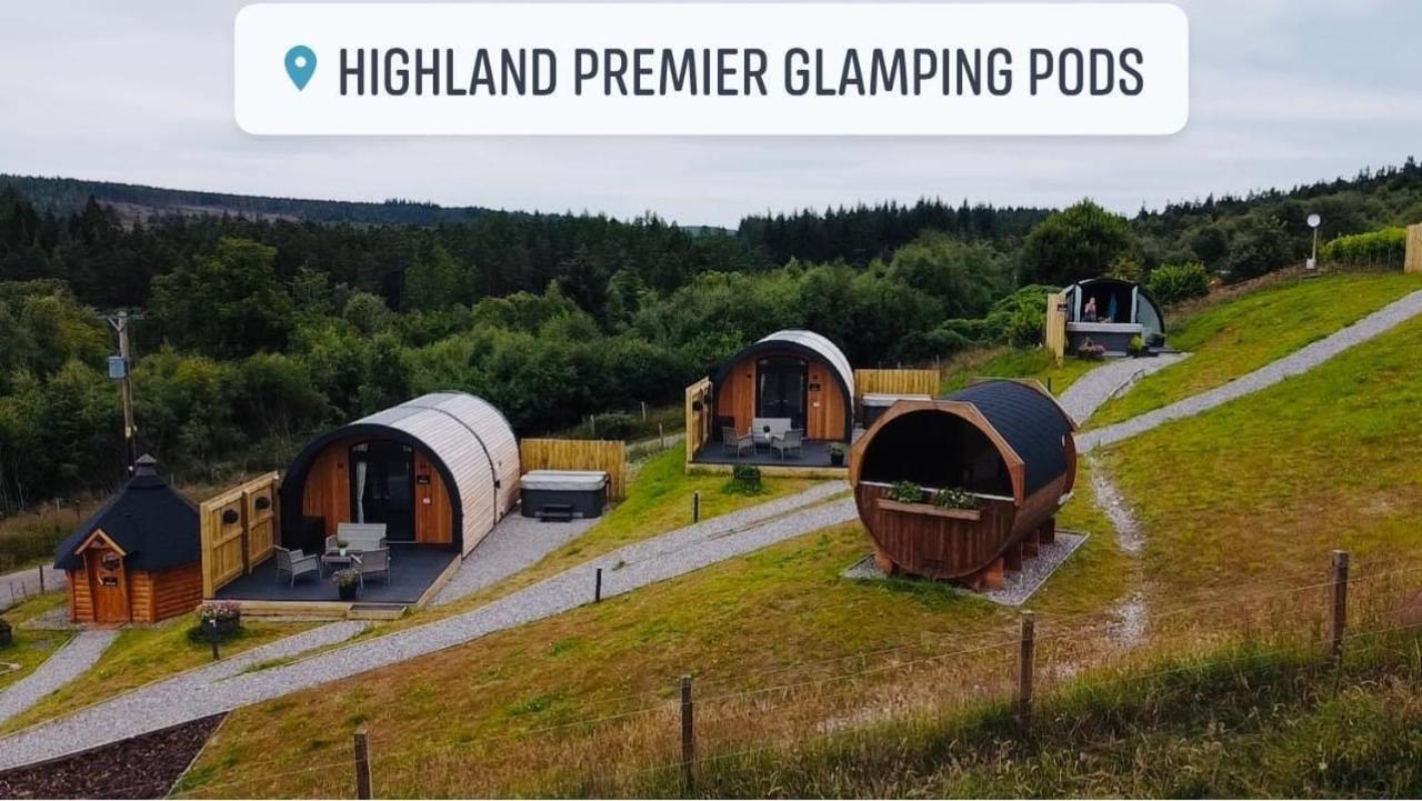 Highland Premier Glamping Pods Villa Beauly Ngoại thất bức ảnh